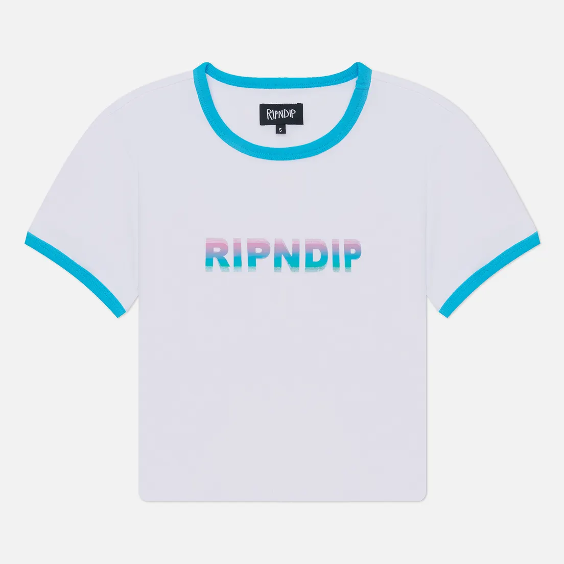 RIPNDIP Женская футболка Digital Dream Cropped Ringer