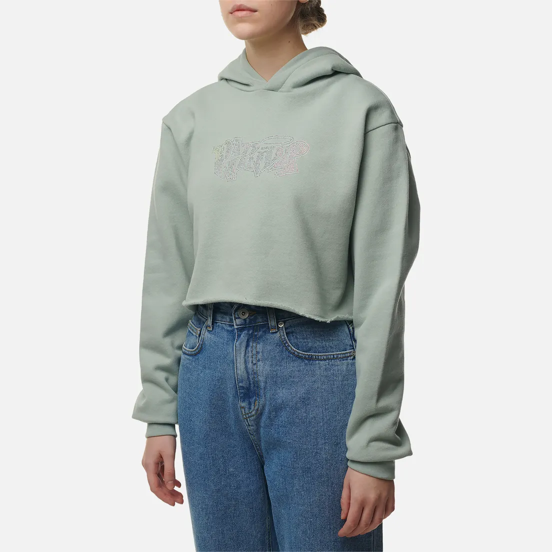 RIPNDIP Женская толстовка Angels Cropped Hoodie