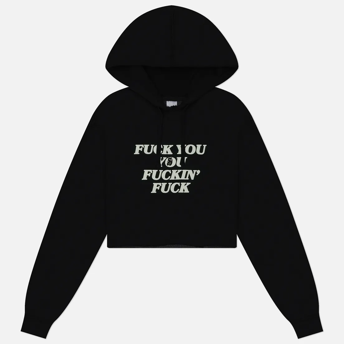 RIPNDIP Женская толстовка Fuckin Fuck Cropped Hoodie