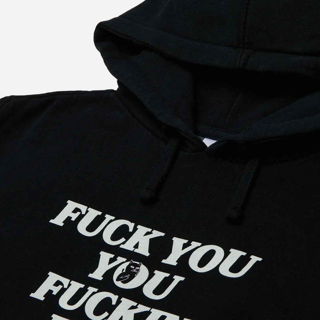 RIPNDIP Женская толстовка Fuckin Fuck Cropped Hoodie