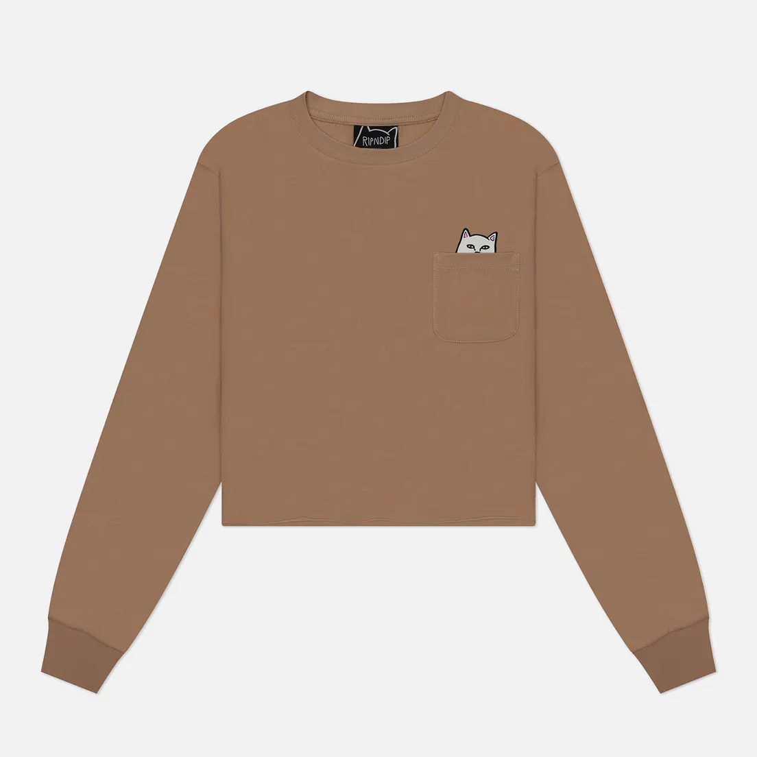 RIPNDIP Женский лонгслив Lord Nermal Cropped