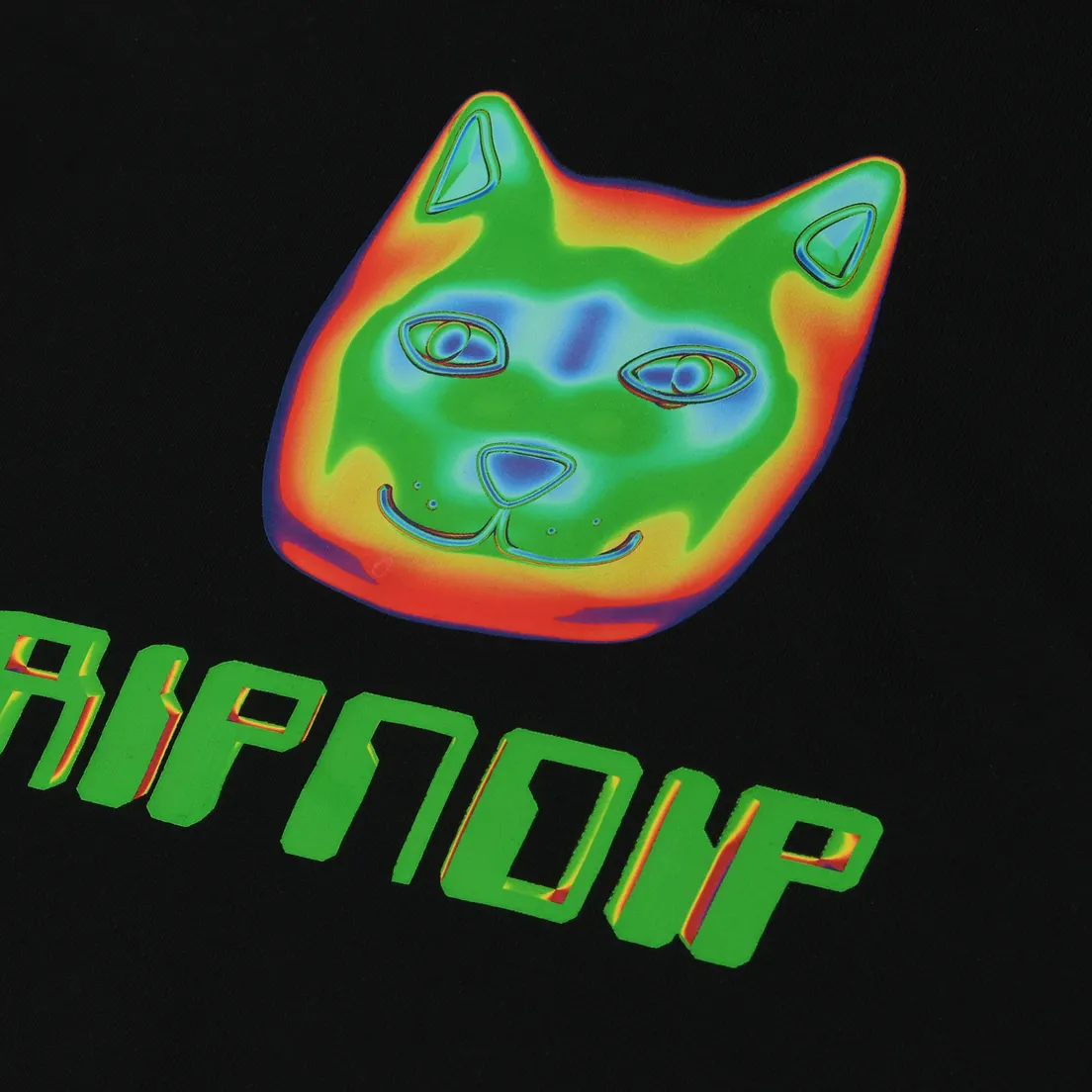 RIPNDIP Женская толстовка Thermal Nermal Cropped Hoodie