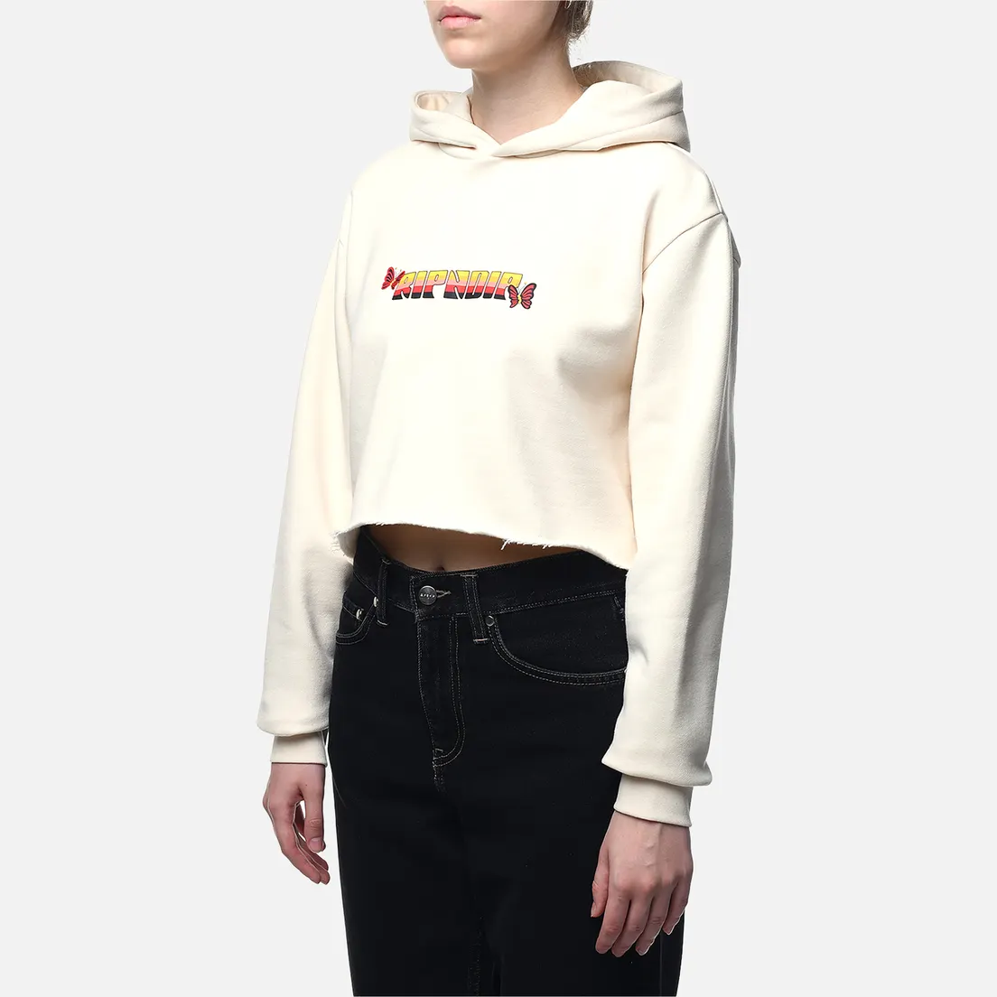 RIPNDIP Женская толстовка You Love Me Cropped Hoodie