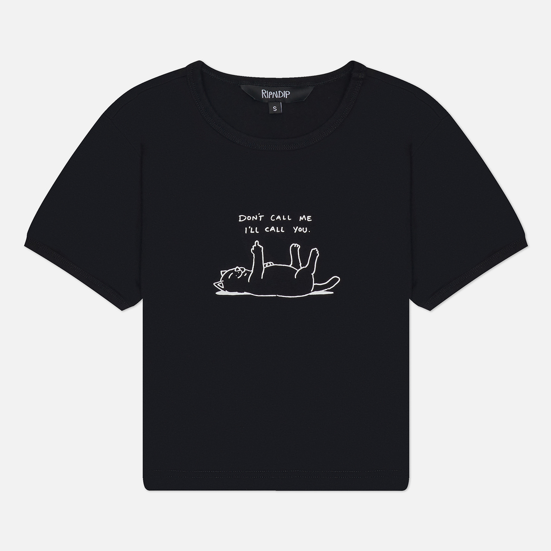 RIPNDIP Женская футболка Don't Call Me Cropped Baby