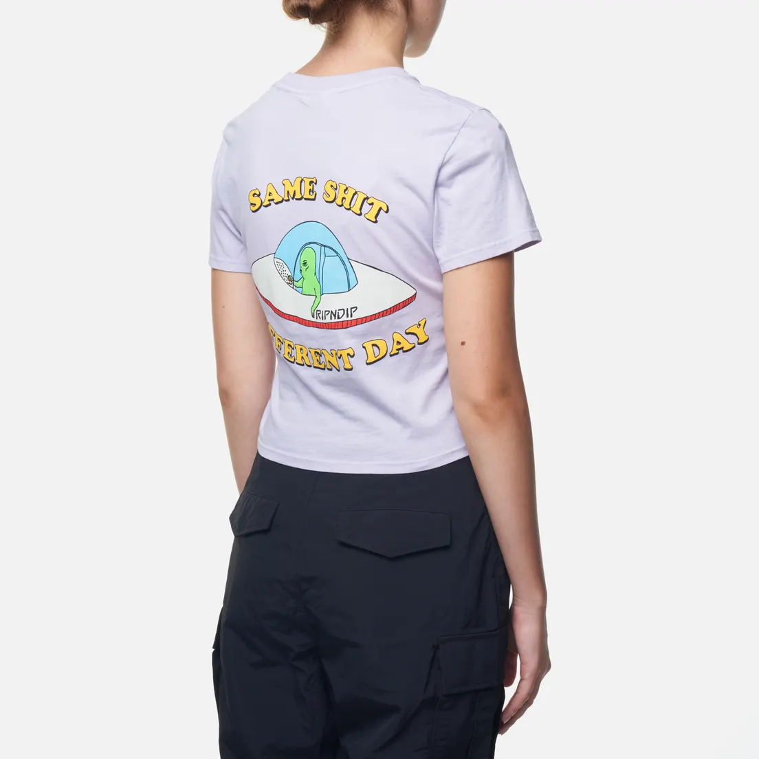 RIPNDIP Женская футболка Same Shit Different Day Baby