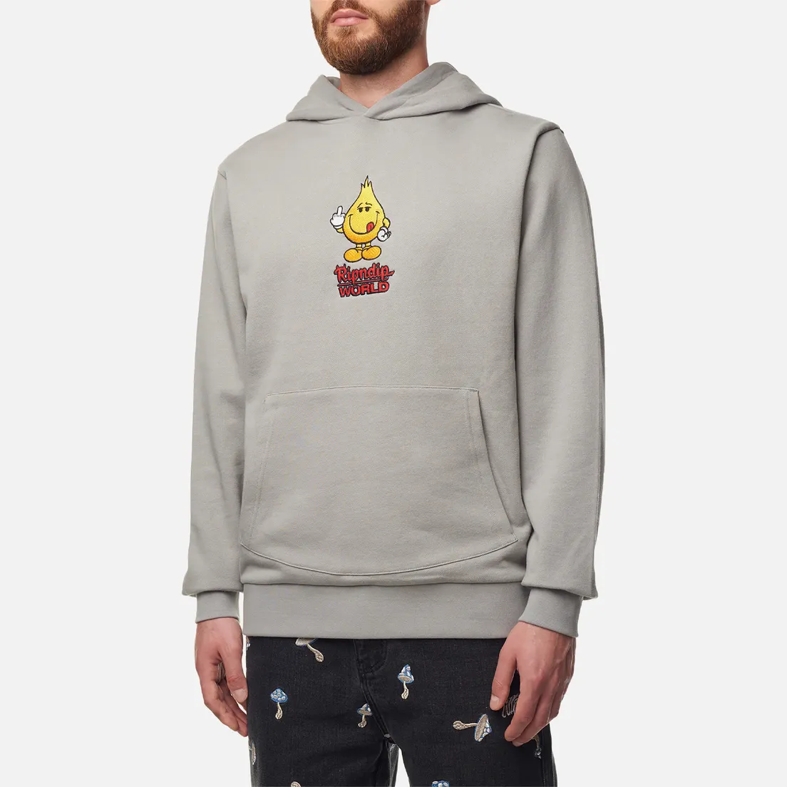 RIPNDIP Мужская толстовка x World Industries F U Flameboy Hoodie