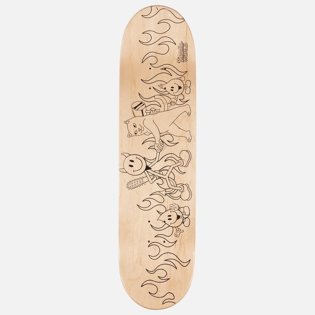 RIPNDIP Дека x World Industries Nerm vs Devilman Deck