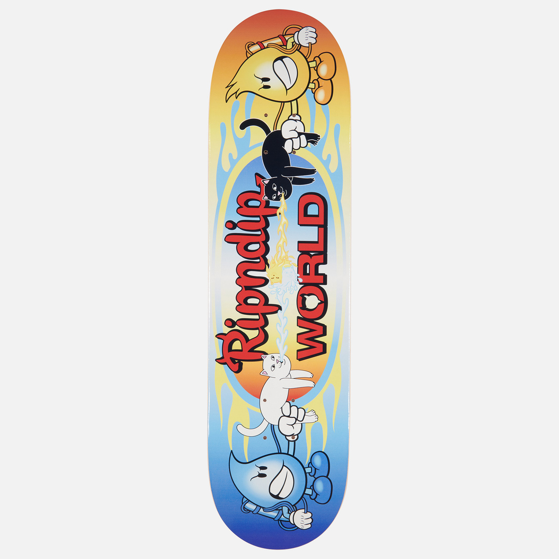 RIPNDIP Дека x World Industries Water & Fire Deck
