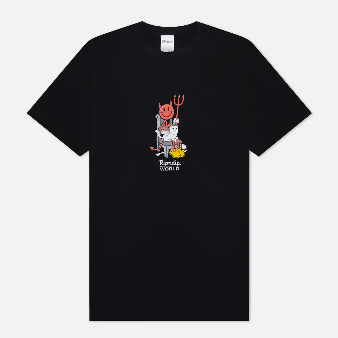 RIPNDIP Мужская футболка x World Industries Devilman & Nerm