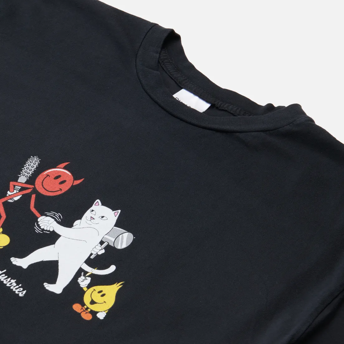 RIPNDIP Мужская футболка x World Industries Nerm vs Devilman