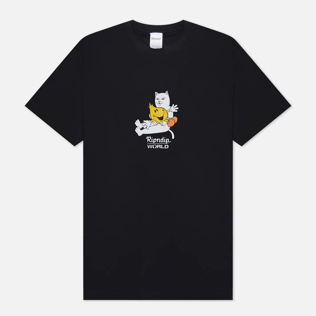 RIPNDIP Мужская футболка x World Industries Nerm Heart Flameboy