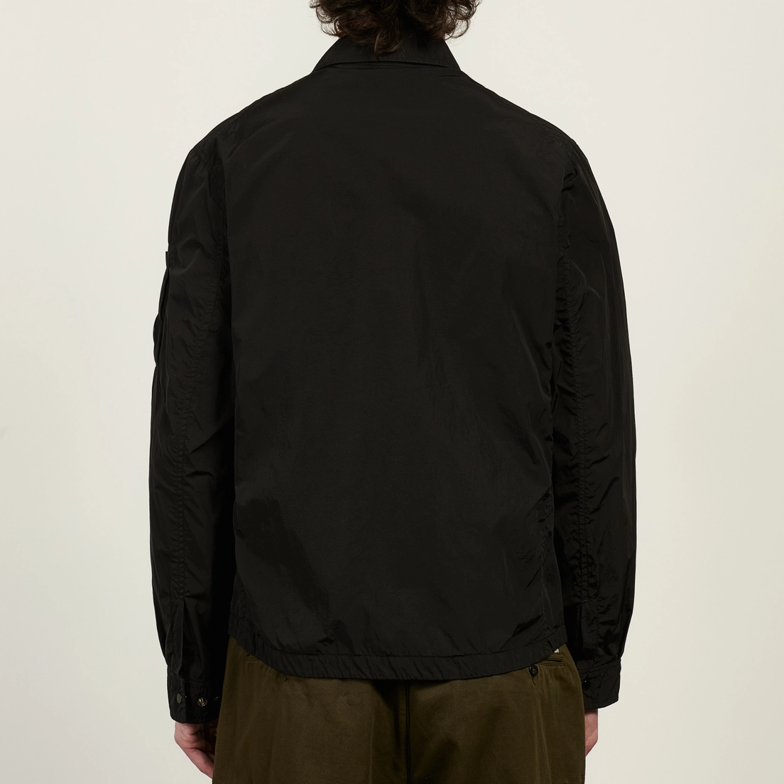 C.P. Company Мужская рубашка Overshirt Chrome-R Zipped Lens