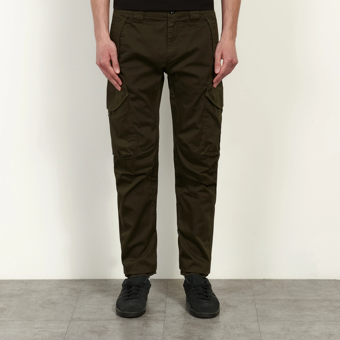 C.P. Company Мужские брюки Stretch Sateen Ergonomic Lens Cargo