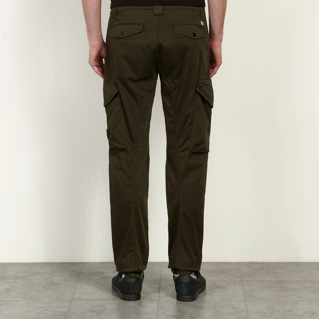 C.P. Company Мужские брюки Stretch Sateen Ergonomic Lens Cargo