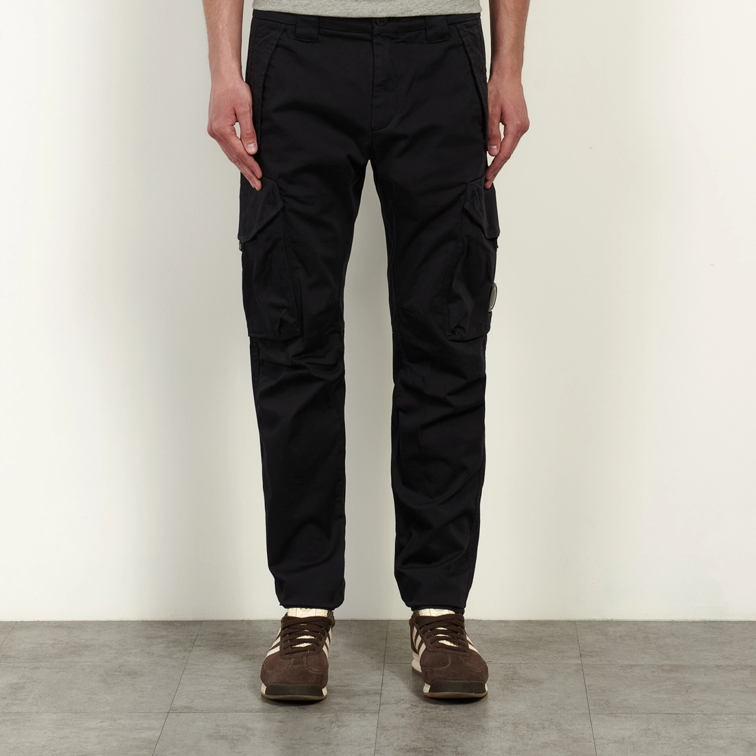 C.P. Company Мужские брюки Stretch Sateen Ergonomic Lens Cargo