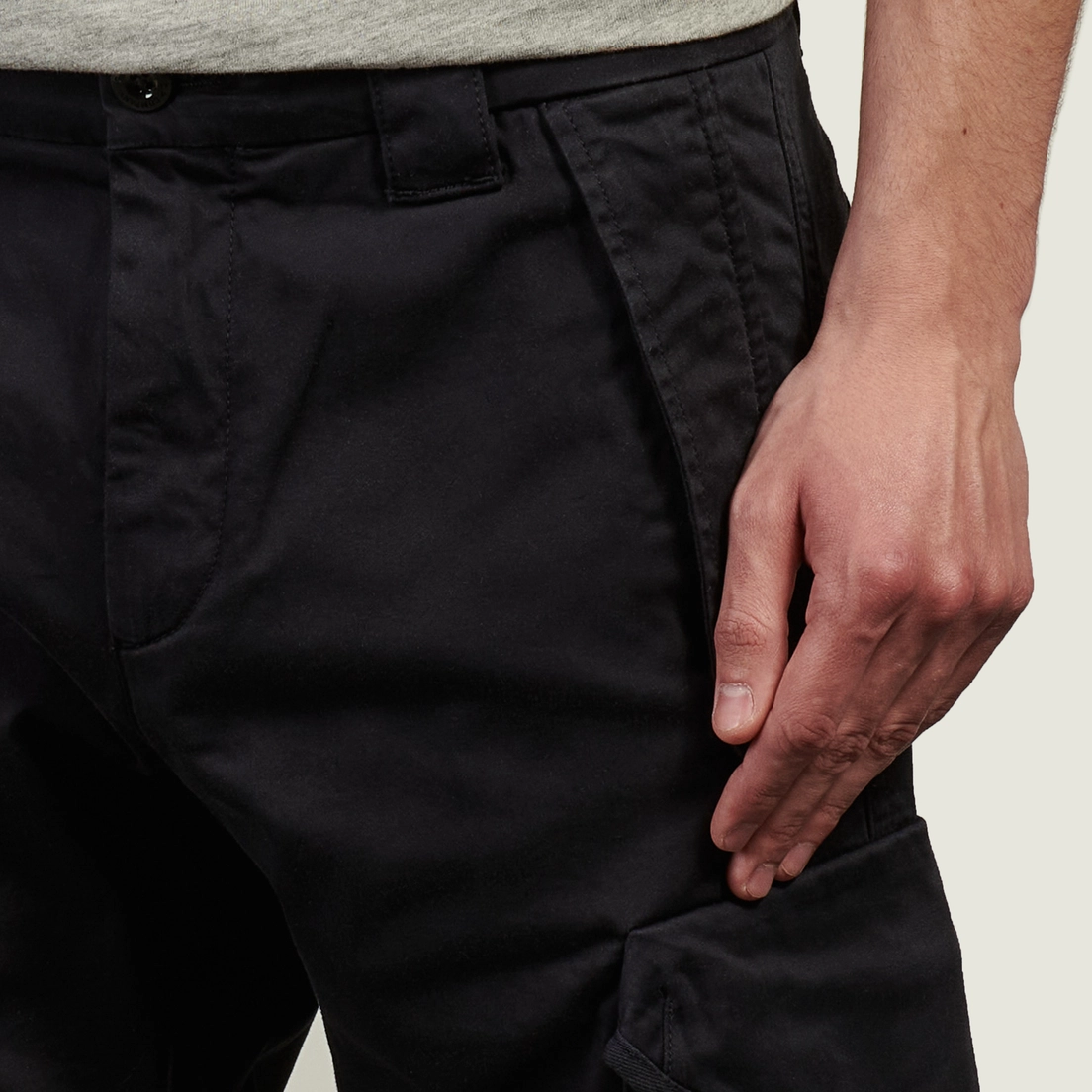 C.P. Company Мужские брюки Stretch Sateen Ergonomic Lens Cargo