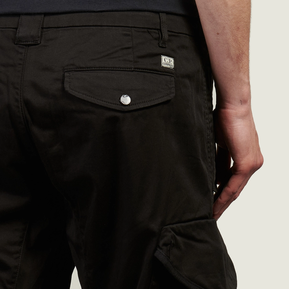 C.P. Company Мужские брюки Stretch Sateen Ergonomic Lens Cargo