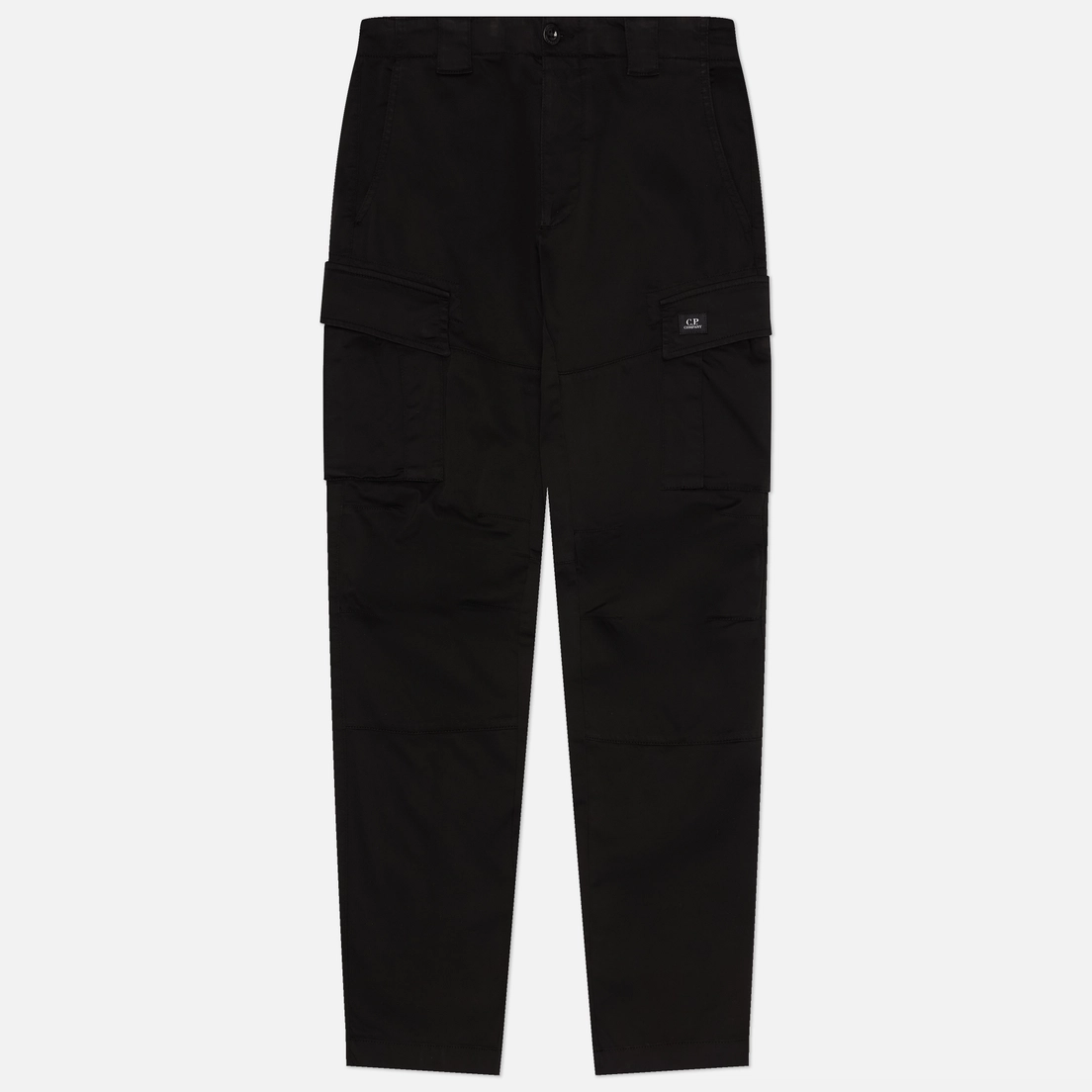 C.P. Company Мужские брюки Stretch Sateen Ergonomic Fit Cargo Garment Dyed