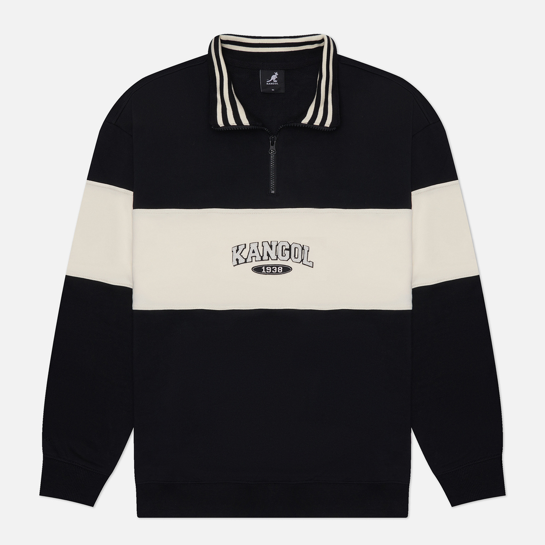 Kangol Мужская толстовка College Half Zip-Up