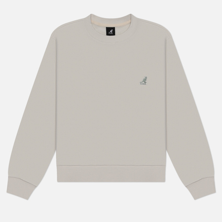 Женская толстовка Kangol Classic Logo, цвет бежевый, размер S