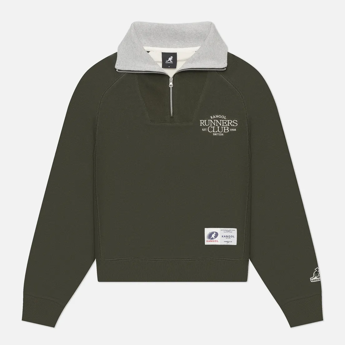 Kangol Женская толстовка Athlete Half-Zip Hoodie