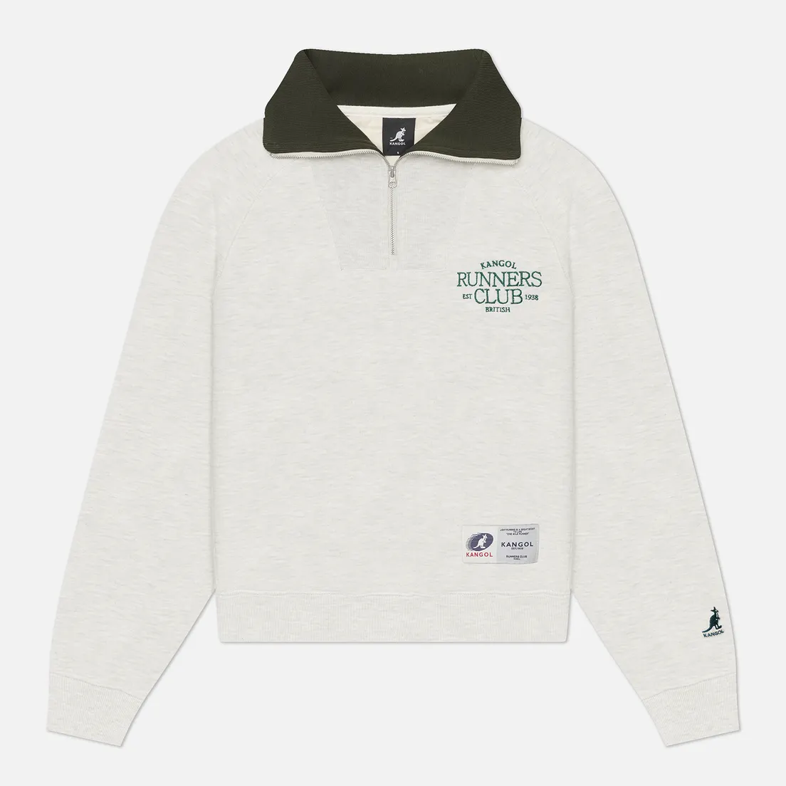 Kangol Женская толстовка Athlete Half-Zip Hoodie