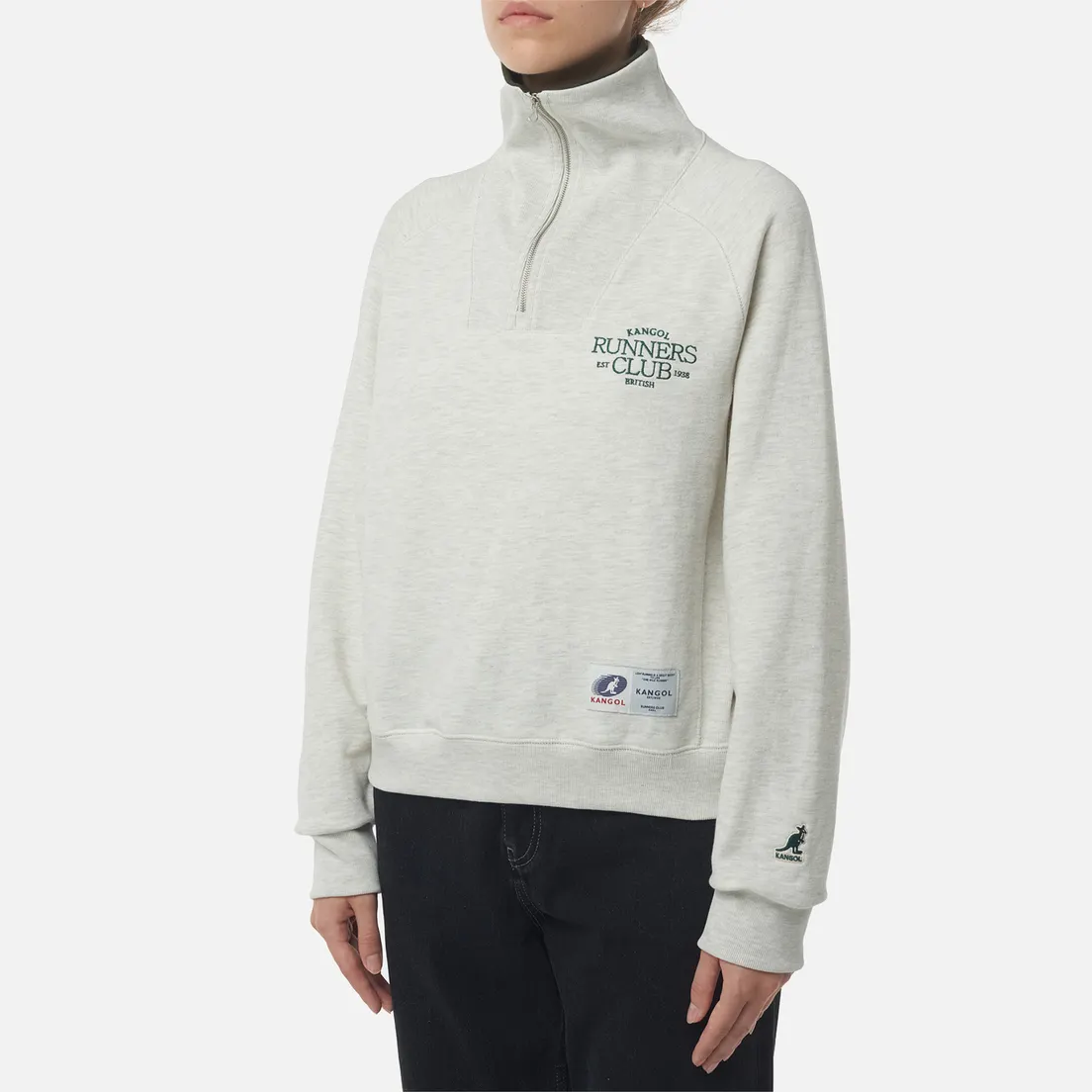 Kangol Женская толстовка Athlete Half-Zip Hoodie