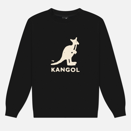 Мужская толстовка Kangol Big Logo, цвет чёрный, размер XL