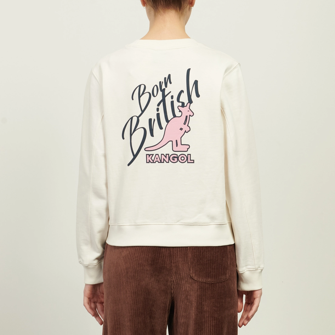 Kangol Женская толстовка Diagonal Lettering