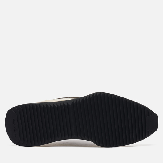 Мужские кроссовки Rick Owens Performa Runner Lace Up Dark Dust/White/White/White/Black