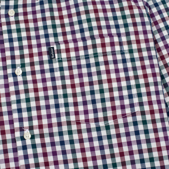 Мужская рубашка Barbour Bibury Plum