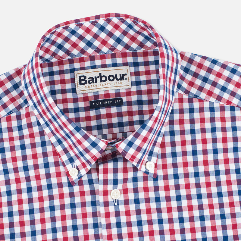 Barbour Мужская рубашка Bruce
