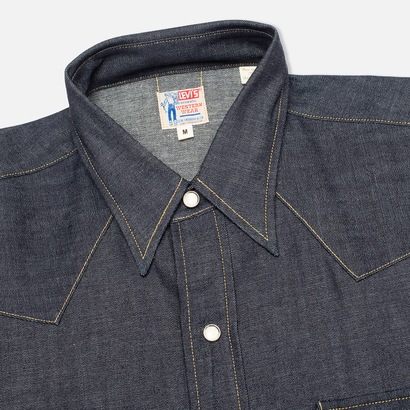 Levi's 1955 sawtooth denim shirt new arrivals