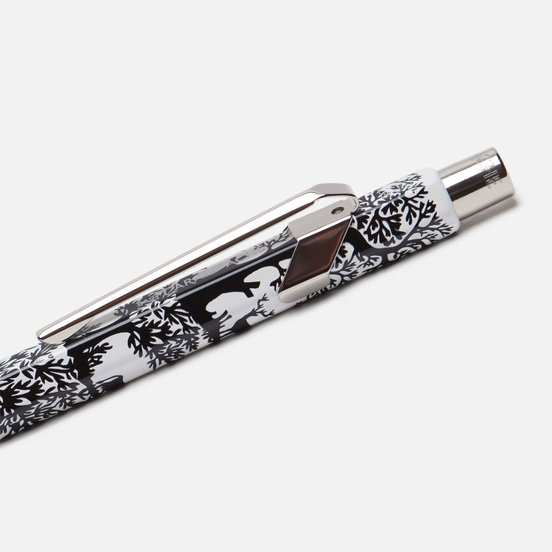 Ручка Caran d'Ache 849 Office Essentialy Swiss Cut Up Paper Silver