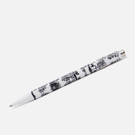 Ручка Caran d'Ache 849 Office Essentialy Swiss Cut Up Paper Silver