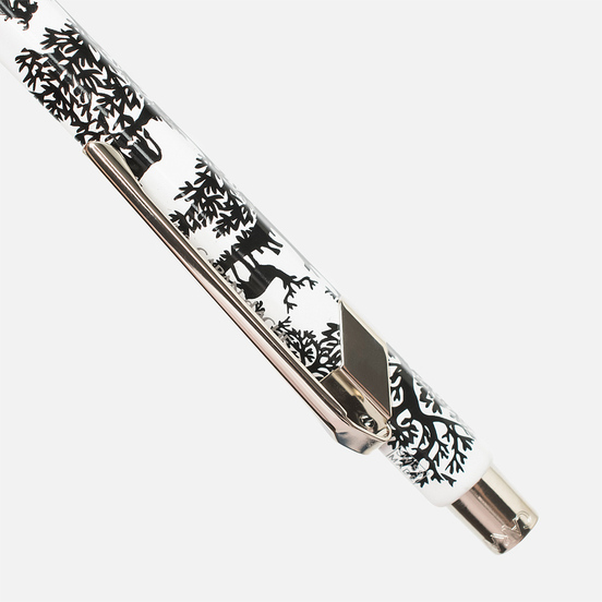 Ручка Caran d'Ache 849 Office Essentialy Swiss Cut Up Paper Silver