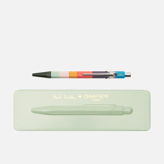 Ручка Caran d'Ache x Paul Smith 849 Edition 3 Pistachio Green/Navy