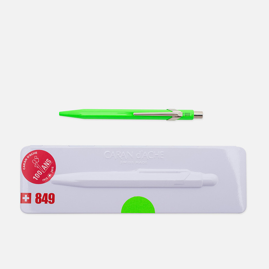 Ручка Caran d'Ache 849 Popline Fluorescent Green
