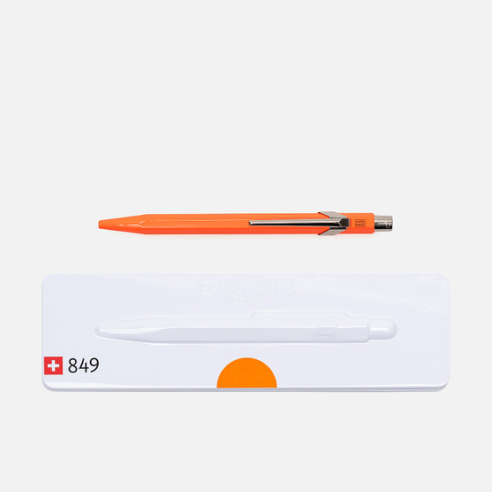 Ручка Caran d'Ache 849 Popline Fluorescent Orange
