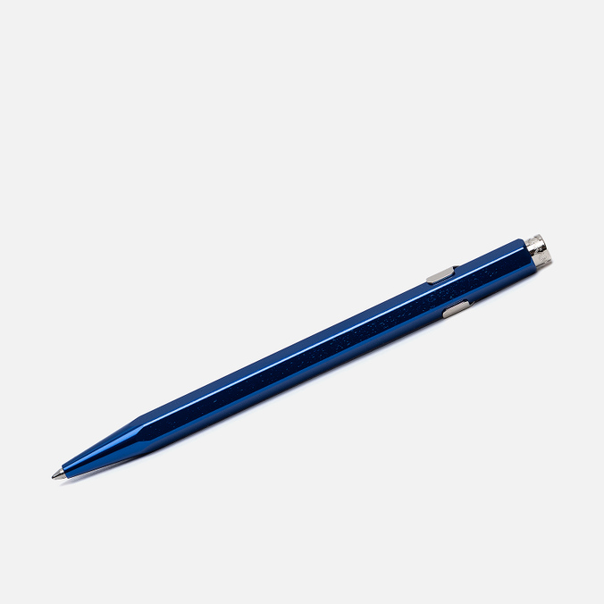 Ручка Caran d'Ache, цвет синий, размер UNI 849.640 849 Popline Metallic - фото 2