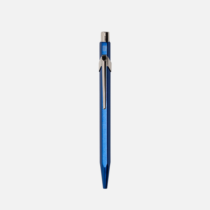 Ручка Caran d'Ache, цвет синий, размер UNI 849.640 849 Popline Metallic - фото 1