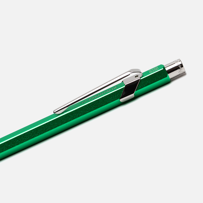Ручка Caran d'Ache, цвет зелёный, размер UNI 849.712 849 Popline Metallic - фото 3