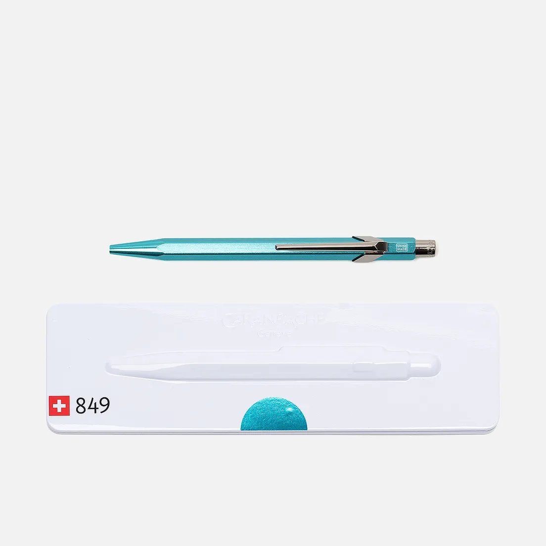 Caran d'Ache Ручка 849 Popline Metallic