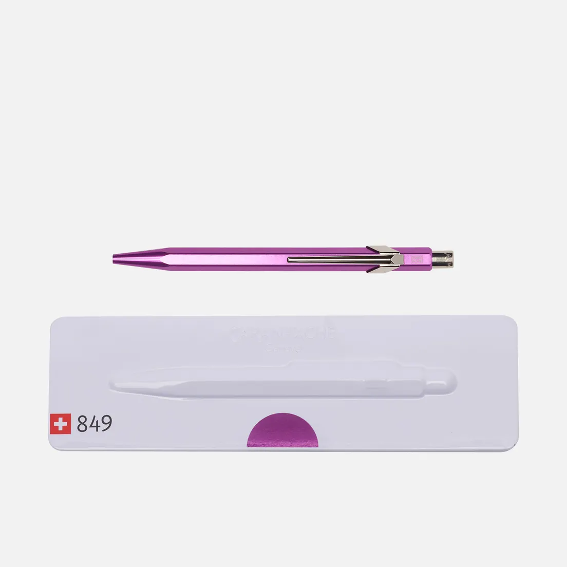 Caran d'Ache Ручка 849 Popline Metallic