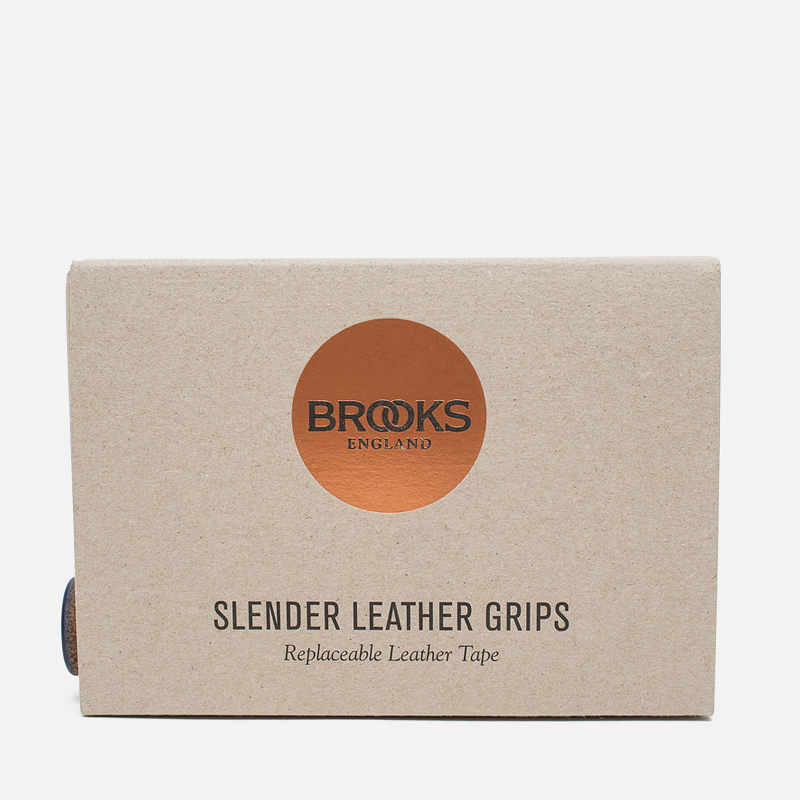 Brooks England Ручки для велосипеда Slender Leather 130mm