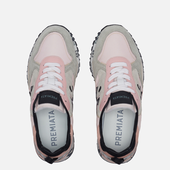 Женские кроссовки Premiata Runsea-d 5233 Pink