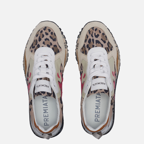 Женские кроссовки Premiata Runsea-d 5235 Beige