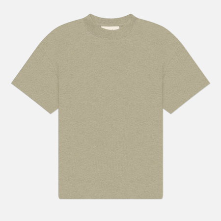 Мужская футболка Fear of God ESSENTIALS Tri-Blend Essential Slim Fit, цвет серый, размер XL