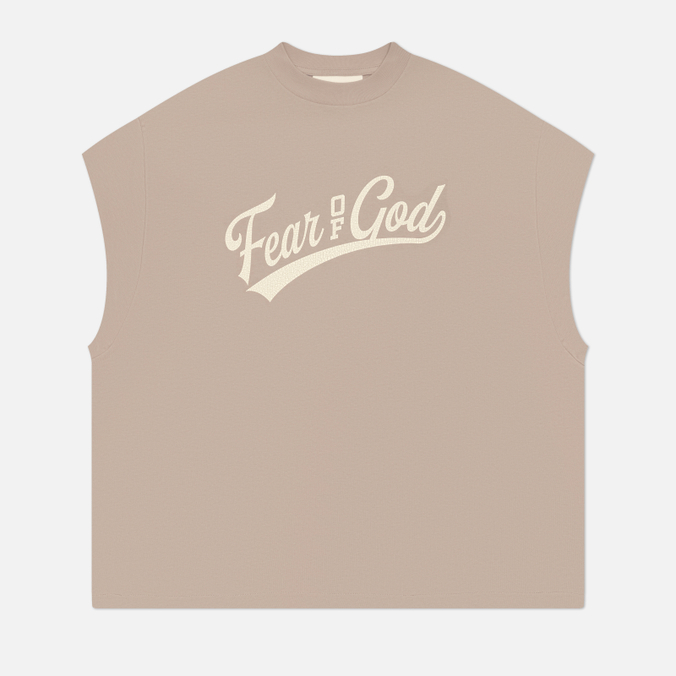 Мужская футболка Fear of God ESSENTIALS Cut Off 90s