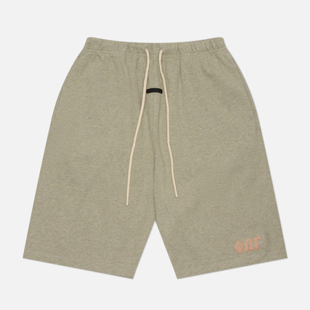 Мужские шорты Fear of God ESSENTIALS Heavy Jersey 90s, цвет серый, размер S